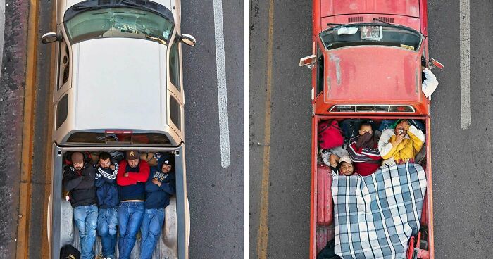 “Carpoolers”: 86 Photos Showing The Journey Of Daily Commuters Around Mexico Captured By Alex Cartagena