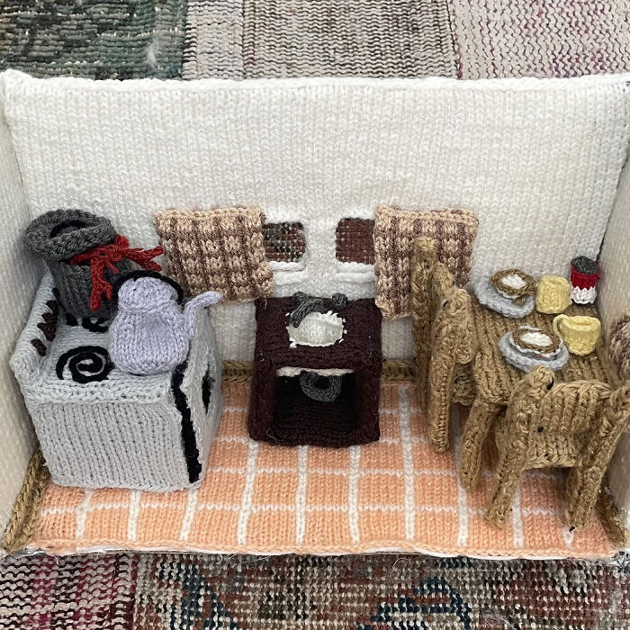 I Knit A Tiny House And Now I Want To Shrink And Move In