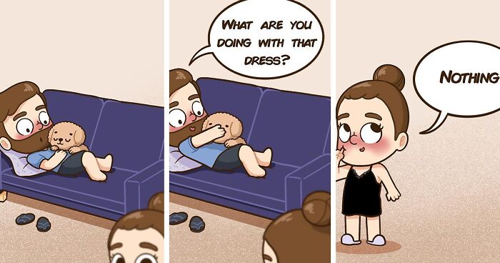 60 Comics By Pibubear Illustrating Cute Little Moments Living As A Couple That You Might Find Familiar