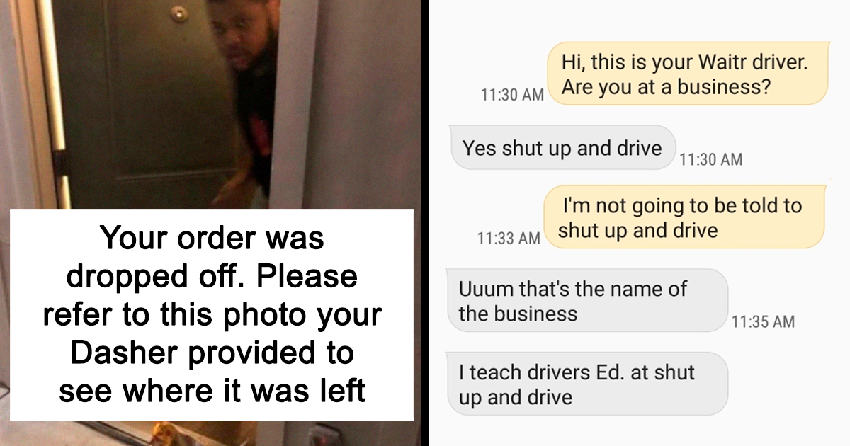 50 Wild And Unexpected Pictures From The Lives Of Delivery Drivers ...
