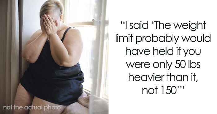 420ish Lbs Woman Destroys Expensive Chair And Refuses To Pay For It, Accuses Sister-In-Law Of Fat Shaming Her