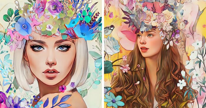 I Captured The Ephemeral Beauty Of The World Around Us In My Floral Collage Artworks “Dreams Of Spring” (19 Pics)