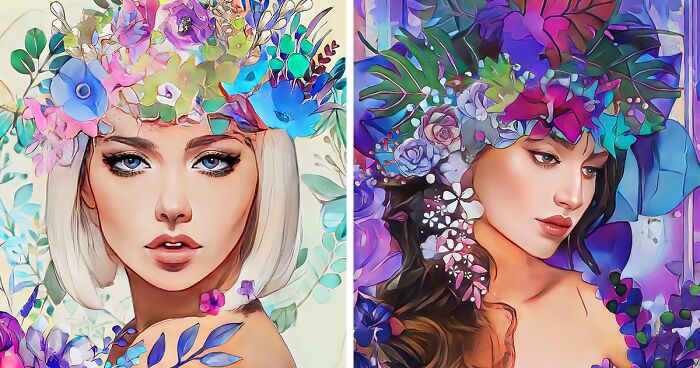 “Dreams Of Spring”: I Made A Collection Of Floral Collage Artworks Capturing The Ephemeral Beauty Of The World Around Us (19 Pics)