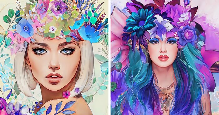 I Made A Collection Of Floral Collage Artworks Capturing The Ephemeral Beauty Of The World Around Us (19 Pics)