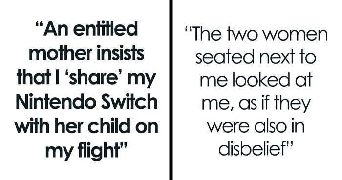 “I Just Don’t Feel Comfortable”: Entitled Mom Demands This Woman Give Her Nintendo Switch To Her Rowdy Child, Makes A Scene When She Refuses