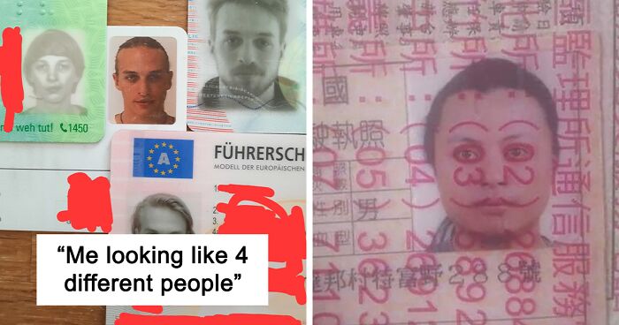 56 Funny ID Photos That Make These Official Documents Look Questionable