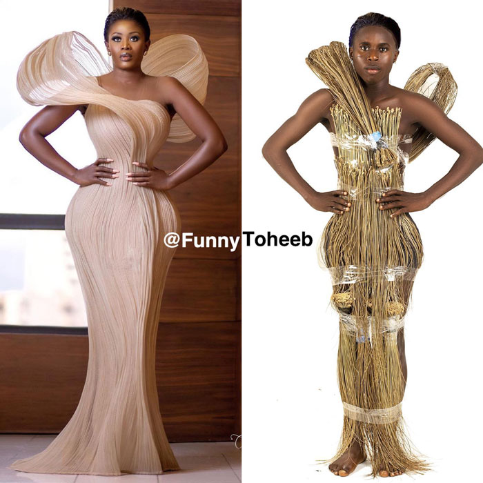 30 Hilarious Low-Cost Recreations Of Ridiculous Celebrity Outfits By Funny  Toheeb (New Pics)