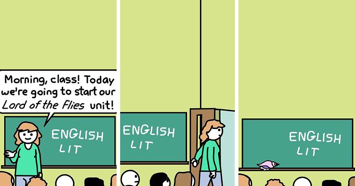 Artist Draws Simple Comics That Are Humorous And Silly (67 Pics)