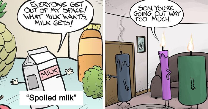 This Artist Has The Talent To Make People Laugh With Single-Panel Jokes (95 New Comics)