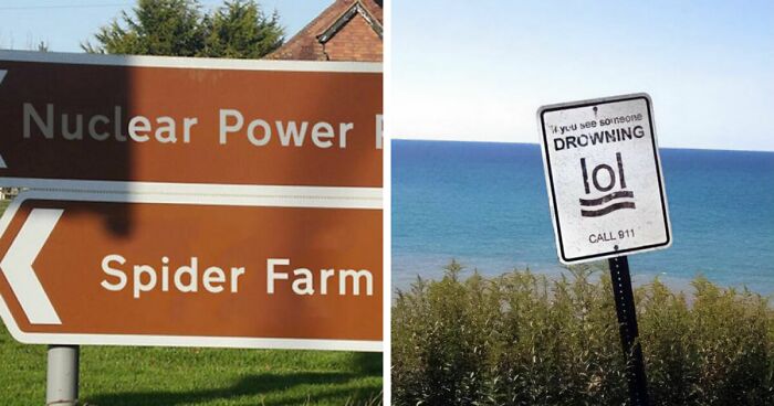 This Facebook Page Is Dedicated To Weird Signs Found Around The World, And Here Are 70 Of Their Best Ones