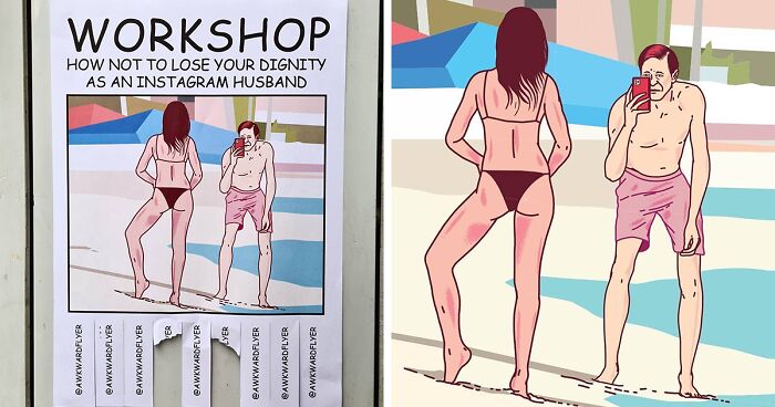 I Draw Super Awkward Flyers And Here Are My Best Ones (59 Pics)