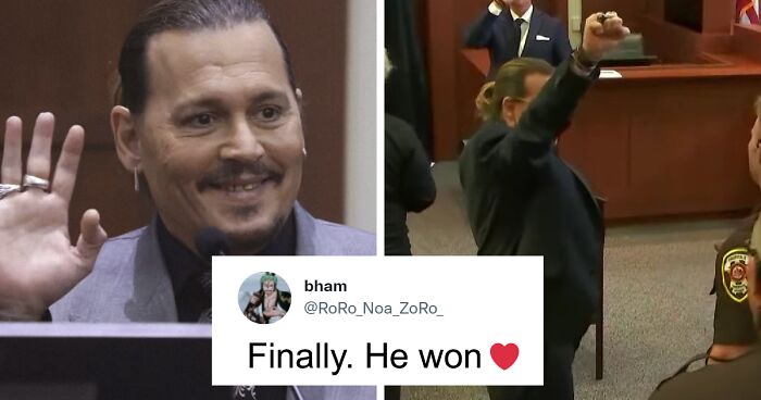 40 Of The Best Reactions People Posted In Response To Johnny Depp Winning His Defamation Lawsuit Against Ex-Wife Amber Heard