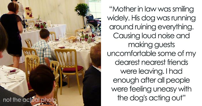 Bride Asks If She’s A Jerk For Kicking Brother-In-Law Out Of Her Wedding After He Disrespected The Rules And Brought His Dog With Him