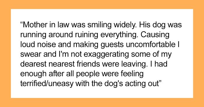 21 Y.O. Gets Kicked Out Of SIL’s Wedding After He Went Behind Her Back And Brought His Misbehaving German Shepherd To The Gathering