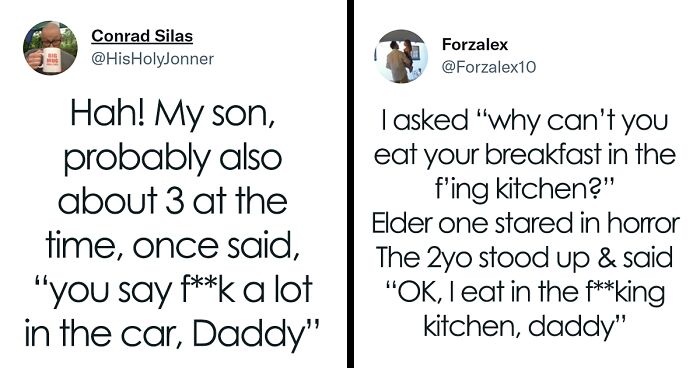 30 Moms And Dads On Twitter Share Amusing Moments When Their Toddlers Used Curse Words