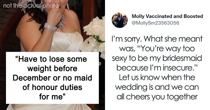 Bridezilla Demands Her Cousin Lose Weight To Be Her Maid Of Honor, The Cousin Calls Her Out Online