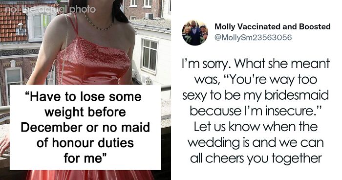 Woman Calls Out Her Cousin On Twitter For Asking Her To Lose Weight To Be Her Maid Of Honor