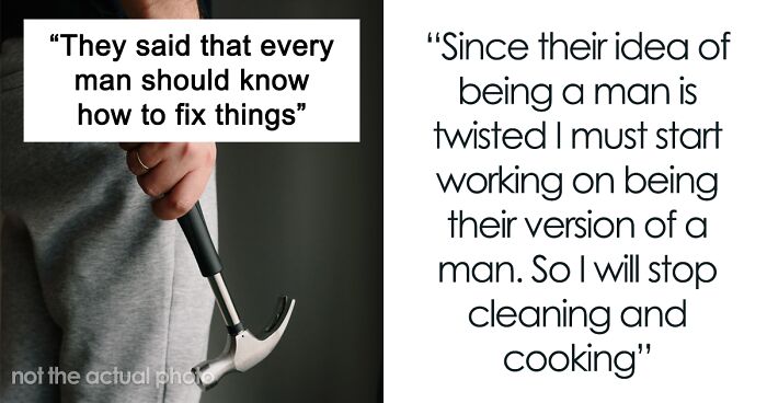 Guy Does All The Chores But Can't Be A Handyman, Gets Shamed By Girlfriend And Her Parents