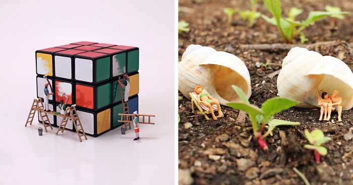 I Created Surreal Scenes Of Our World From The Perspective Of Tiny People (17 Pics)