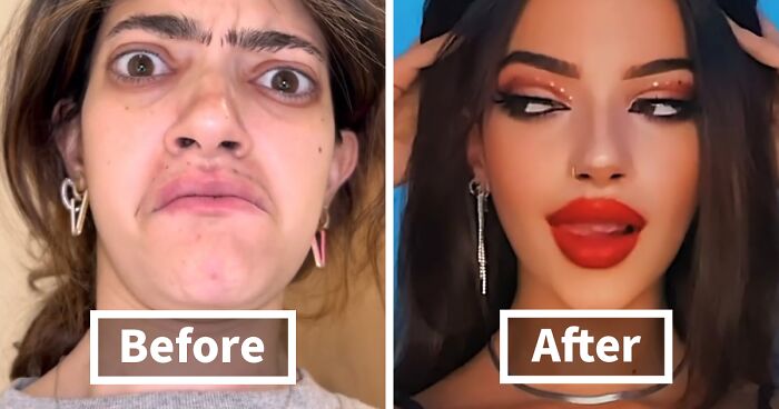 TikToker Attracts Over 12M Followers On Tiktok For Her Makeup Transformations And Resemblance To Mr. Bean