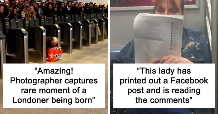 51 Funny And Random Things People Spotted On The London’s Metro, As Shared By This Facebook Page