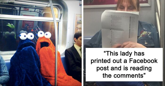 This British Facebook Page Is Sharing 40 Pictures That Prove 'Random' Is A Daily Thing On 'The Tube'