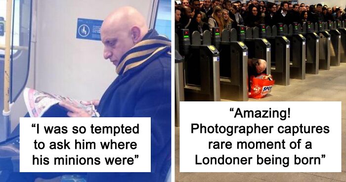 51 Of The Weirdest And Most Random Things Ever Seen On The London Metro