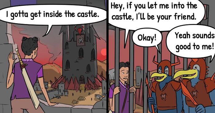 This Artist Created 32 New Silly Comics Full Of Unexpected Twists