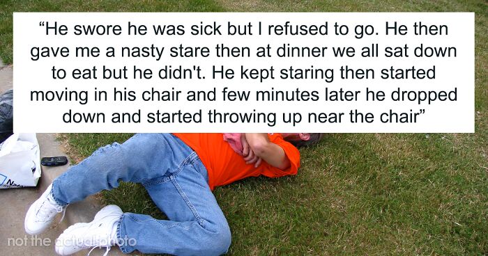 “He Admitted It’s A ‘Strategy’ To Get Out Of Events”: Woman Doesn’t Believe In Husband’s Nausea, Gets Called A Jerk By Entire Family When He Throws Up At Her Sister’s Gathering