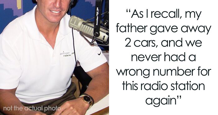 Family Gets Calls From Radio Listeners, Dad Promises Them Cars As Prizes After The Radio Station Refuses To Change The Way They Say Their Number