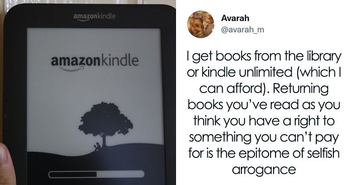 Writer Tweets About Owing Money To Amazon Because Readers Are Returning Their Finished eBooks, Sparks A Debate Among Online Users