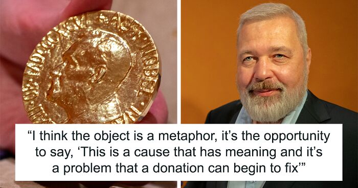 “We Need To Help People Who Are Suffering The Most”: Russian Journalist Sells His Nobel Peace Prize And Will Donate All Of The $103.5M To Help Ukrainian Children