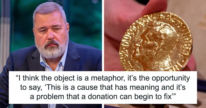 Russian Journalist Dmitry Muratov Puts His Nobel Peace Prize Up At Auction In Order To Donate To Ukrainian Kids In Refuge, Gets A $103.5M Offer