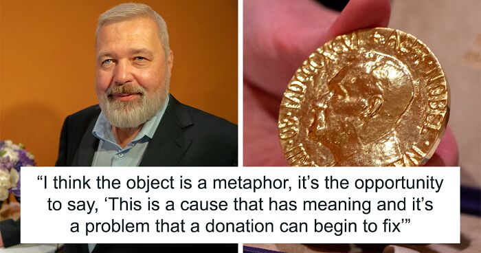 Russian Journalist Dmitry Muratov Puts His Nobel Peace Prize Up At Auction In Order To Donate To Ukrainian Kids In Refuge, Gets A $103.5M Offer