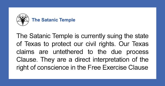 The Satanic Temple Is Using 'Abortion Ritual' To Claim Religious Liberties Following Roe V. Wade Overturn