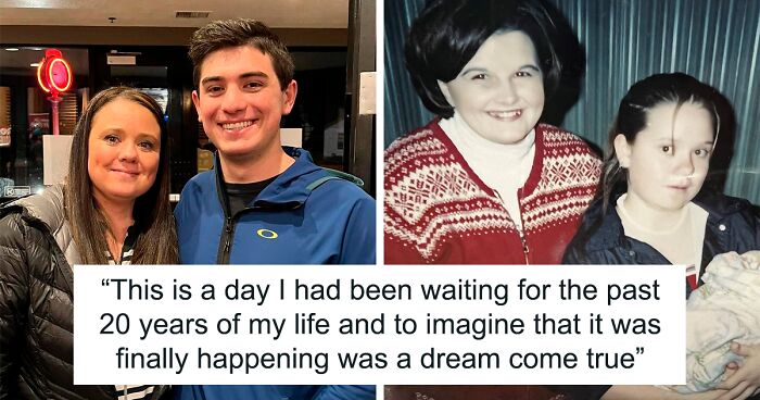 Birth Mom And Son Reunite After 20 Years With The Help Of Social Media, Realize They Work At The Same Place