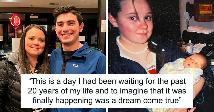 Birth Mom And Son Reunite After 20 Years With The Help Of Social Media, Realize They Work At The Same Place