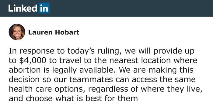 Sporting Goods CEO Goes Viral After Announcing Travel Expense Reimbursement For Employees Seeking Abortions