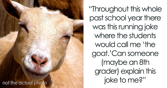 Math Teacher Cries Tears Of Joy After Finding Out The Reason Students Called Them The GOAT Is Because They Loved Them