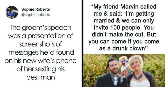 103 Disastrous Things People Saw At A Wedding, As Shared In This Twitter Thread