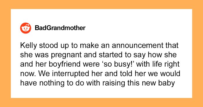 Mom Who Is Raising Her Daughter’s Child Learns She’s Pregnant And Expects Her To Raise This One Too, Tells Her Off In Front Of The Whole Family