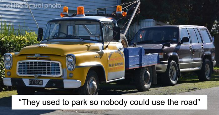 Entitled Neighbors Get Their Car Towed After Repeatedly Parking In Man’s Driveway And Ignoring His Requests To Stop