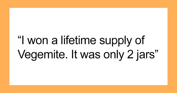 42 “Lifetime Supply” Winners Turned To This Online Forum To Share Their Intriguing Stories