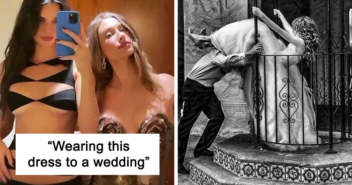 94 Pics From Tasteless Weddings Captured By These People