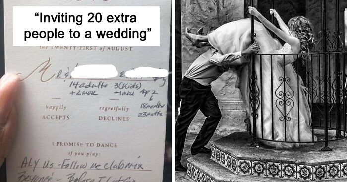 94 Weddings That Were So Wild And Trashy, People Just Had To Share Pictures Online