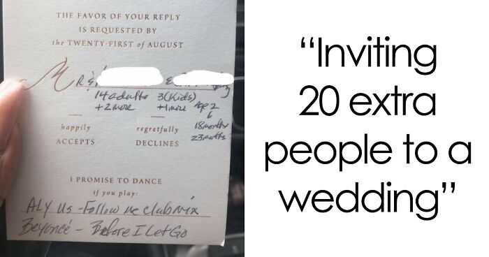 This Online Community Is Sharing 94 Pictures Of The Trashiest Weddings Guests Have Ever Been To