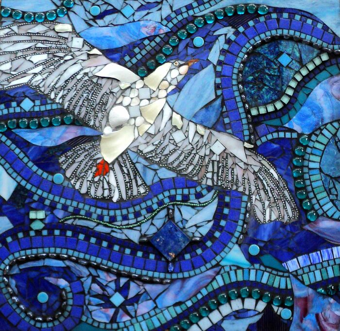 I Spend Hundreds Of Hours Creating Glass Mosaics Of The Places And Things I Love (8 Pics)