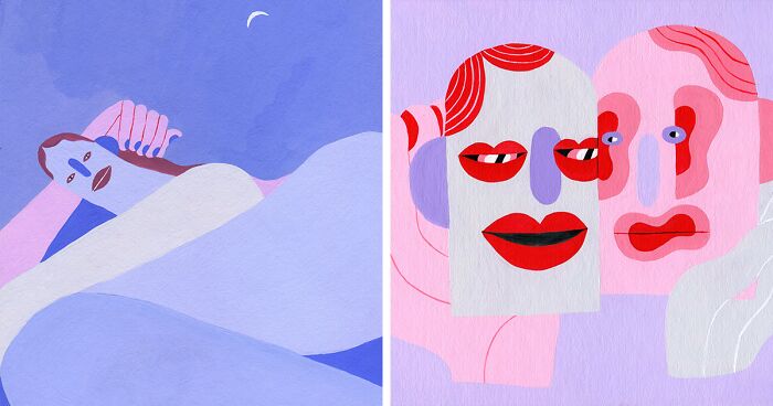 Lithuanian Artist Explores The Beauty Of Female Shapes In 41 Quirky Illustrations