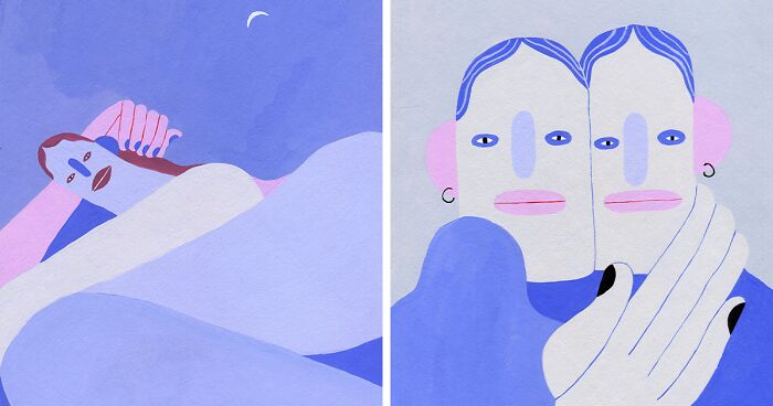 This Artist Explores Human Emotions Through Her Abstract Illustrations (41 Pics)