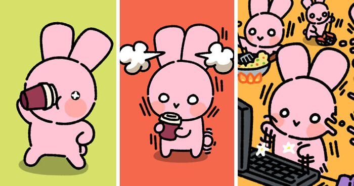 I Created These 50 Comics About The Everyday Life Of A Wholesome Bunny And Tiger Couple